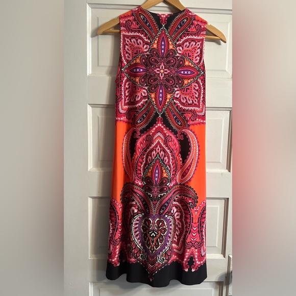 MSK Paisley Print Sleeveless Dress - Picture 2 of 3